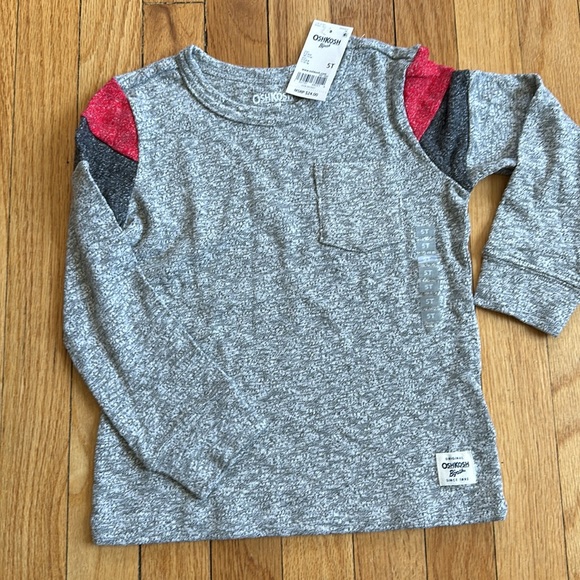 Osh Kosh new with tags size 5t long sleeve tops - Picture 5 of 7